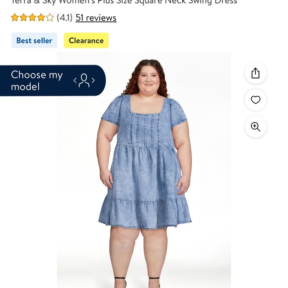 2 terra and sky dresses for one price size 3x this dress is sold ‼️ - Picture 2 of 11